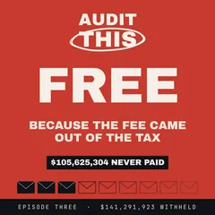 Audit This Episode 3 artwork, Free Because It Should Be